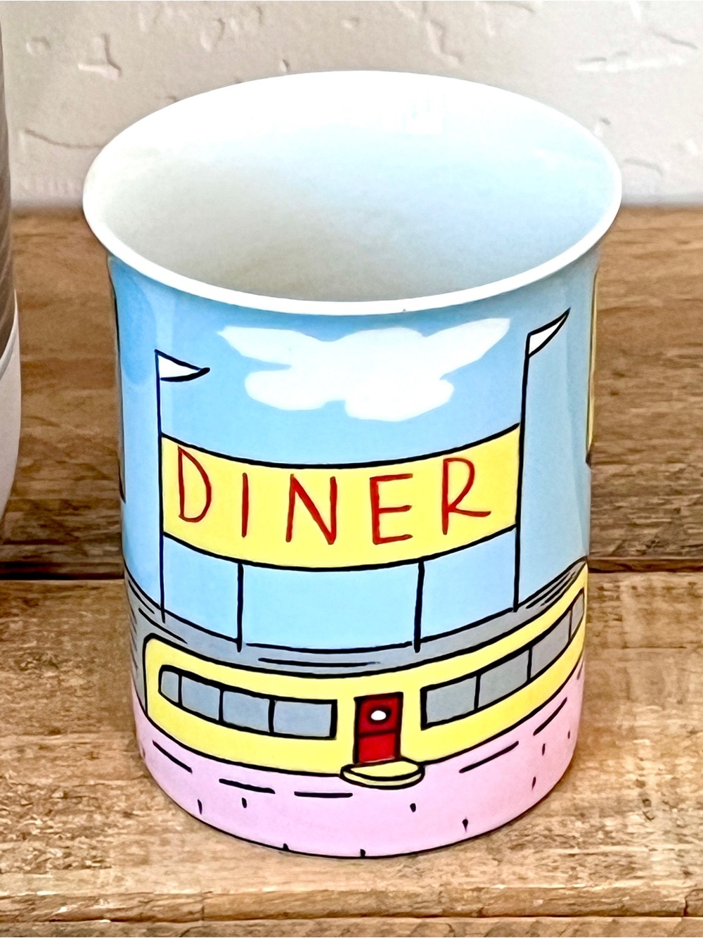 Vintage 1987 Block Spal Eat N Drink Diner Mug Rodney Greenblat - Picture 2 of 5